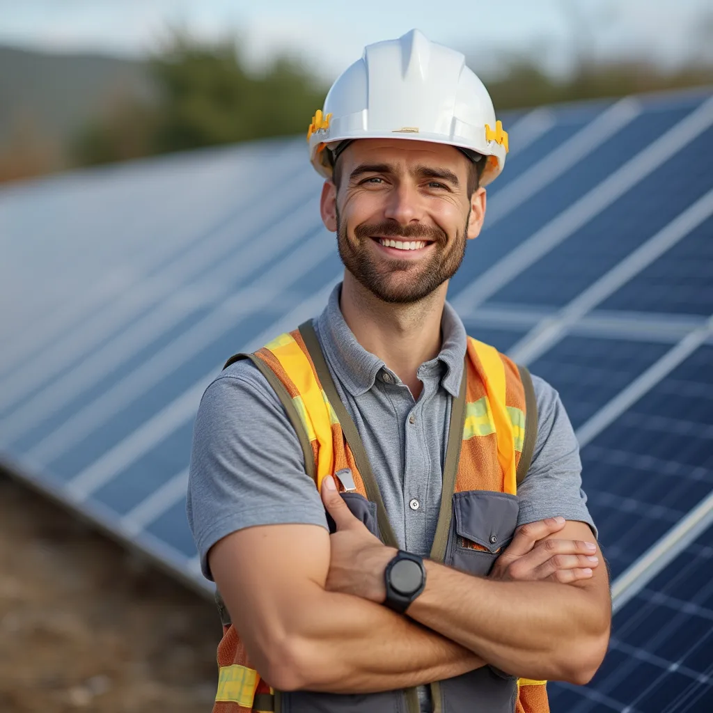 Vedúci realizácie a inštalácie solárnych elektrární